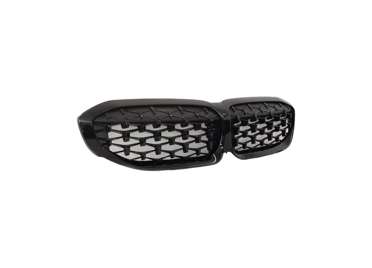 Bmw 3 Serie G20 G21 Sport Grill Nieren Glans Zwart M Look Dubbele Spijl
