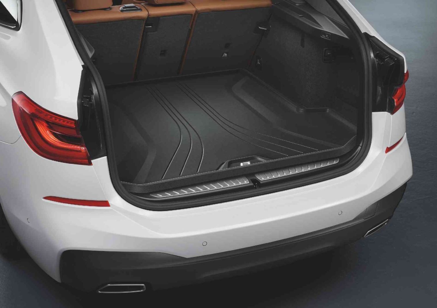 Tapis de coffre en caoutchouc pour BMW 5 G31 Touring 2017-2023