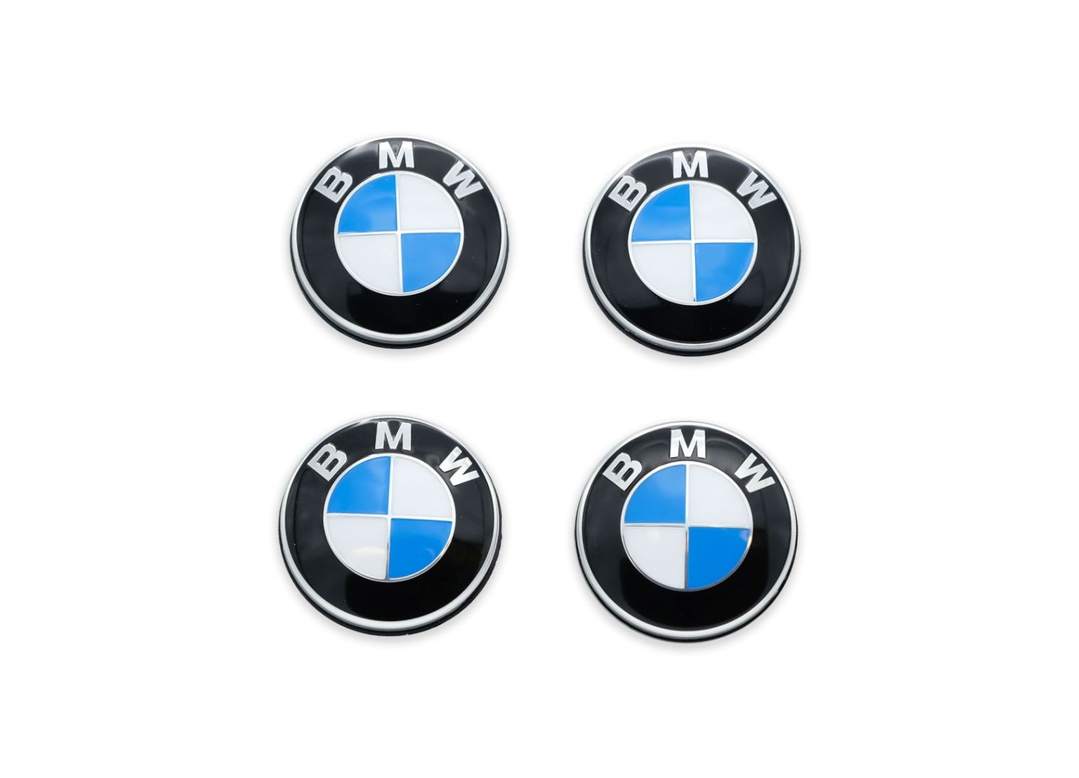 BMW Naafdop Logo Vaststaand, Set Naafkappen