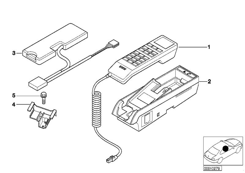 Onderdelen SA 629 middenconsole