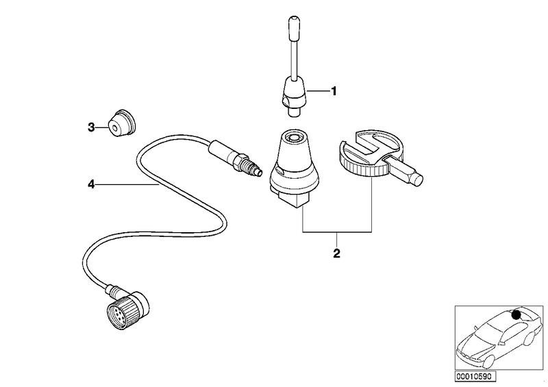 Onderdelen telefoondakantenne