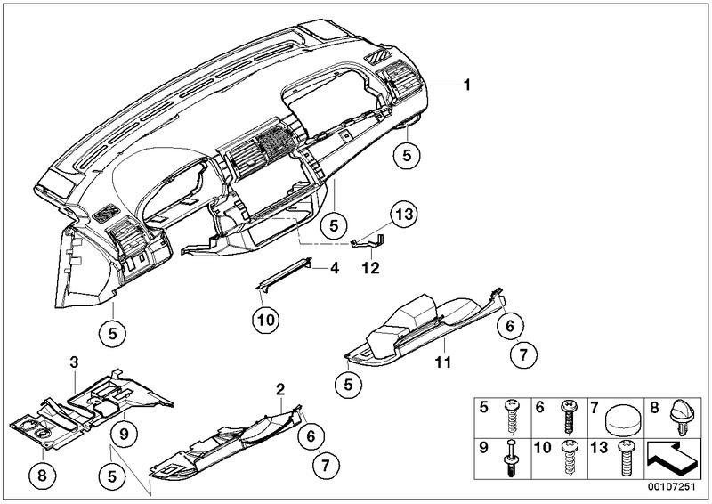 Bekleding instrumentenpaneel