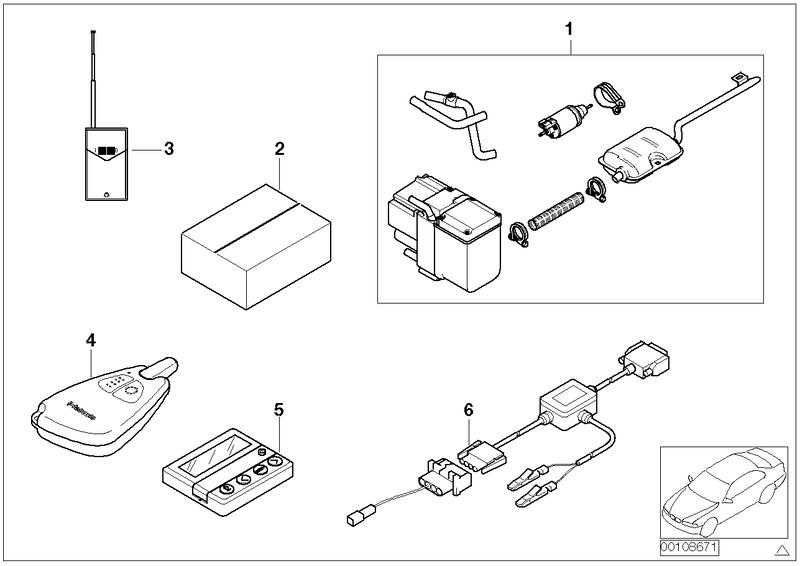 Inzetstel interi.voorverwarm./ventilatie