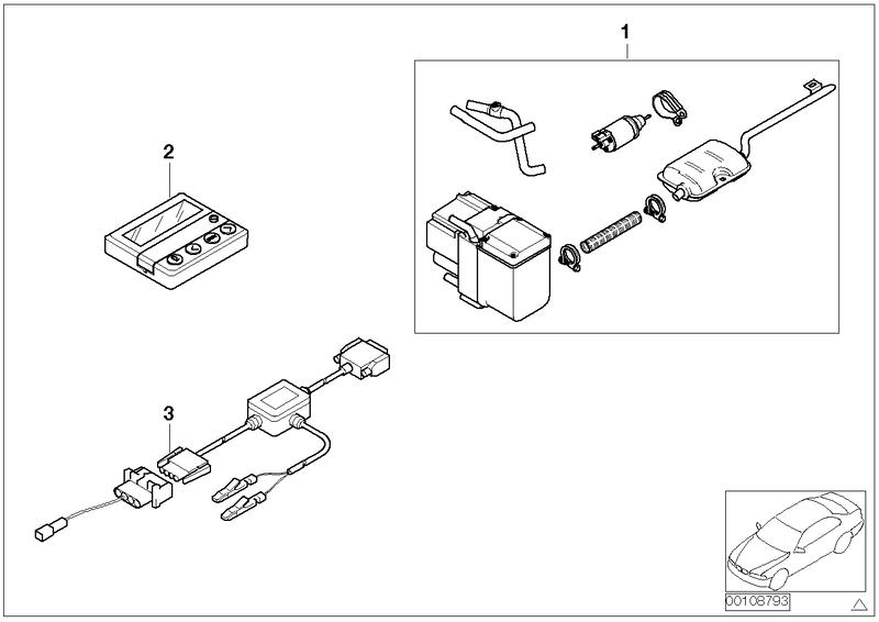 Inzetstel interi.voorverwarm./ventilatie