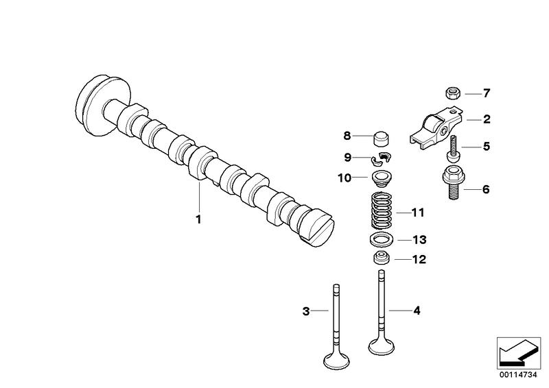 Distributie - nokkenas / ventiel