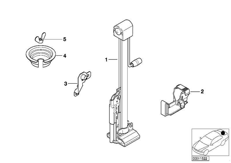 Boordgereedschap / Krik