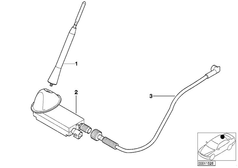 Onderdelen antenne