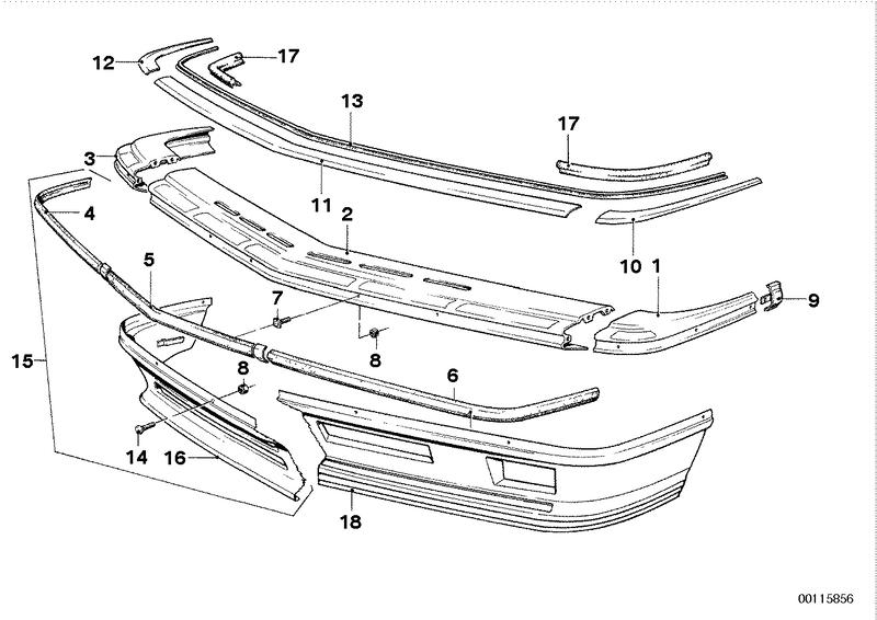 Frontspoiler M technic