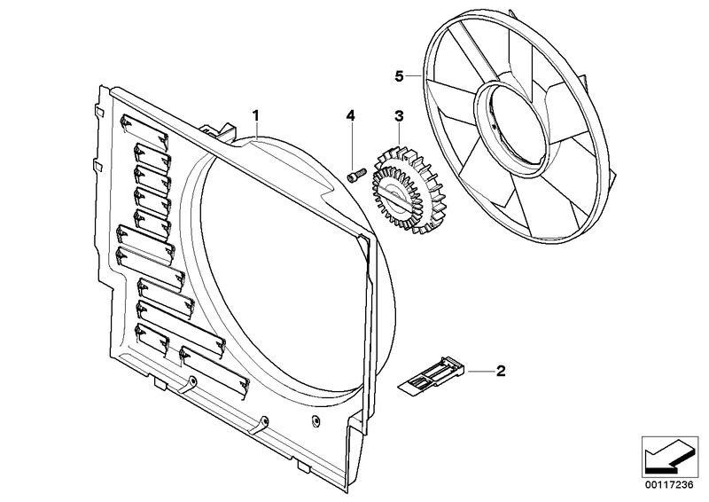 Ventilateurmantel / ventilateur