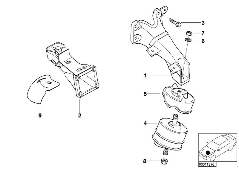 Motorophanging