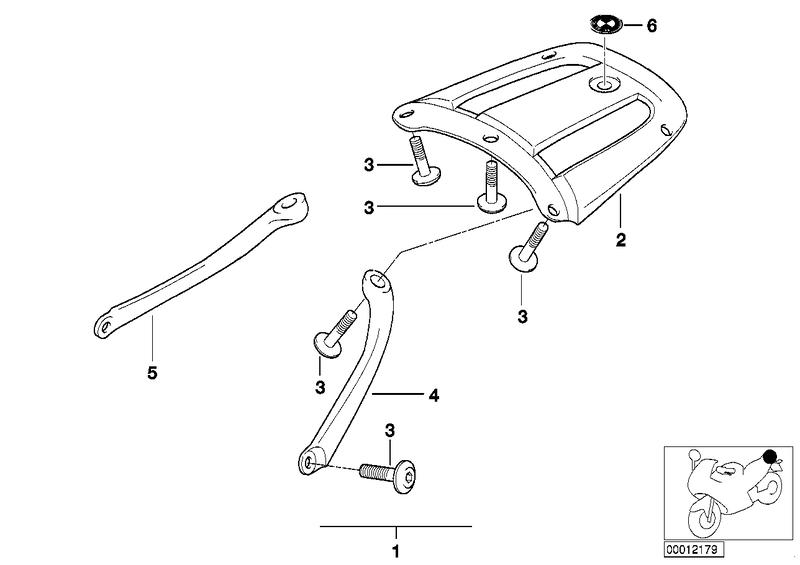 Set bagagerek / onderdelen