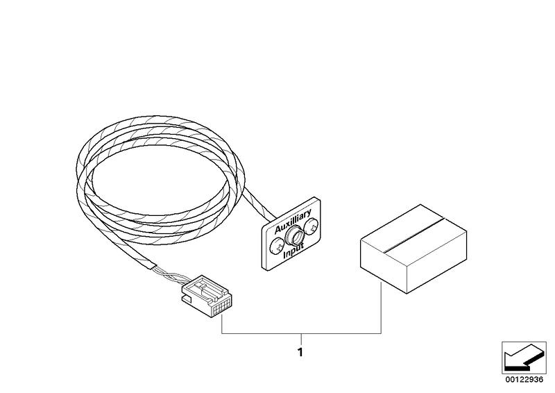 Na-inbouw Auxillary aansluiting