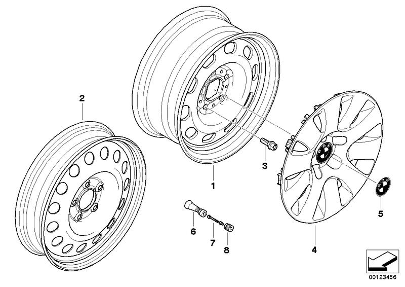 Velg stalen styl. 12