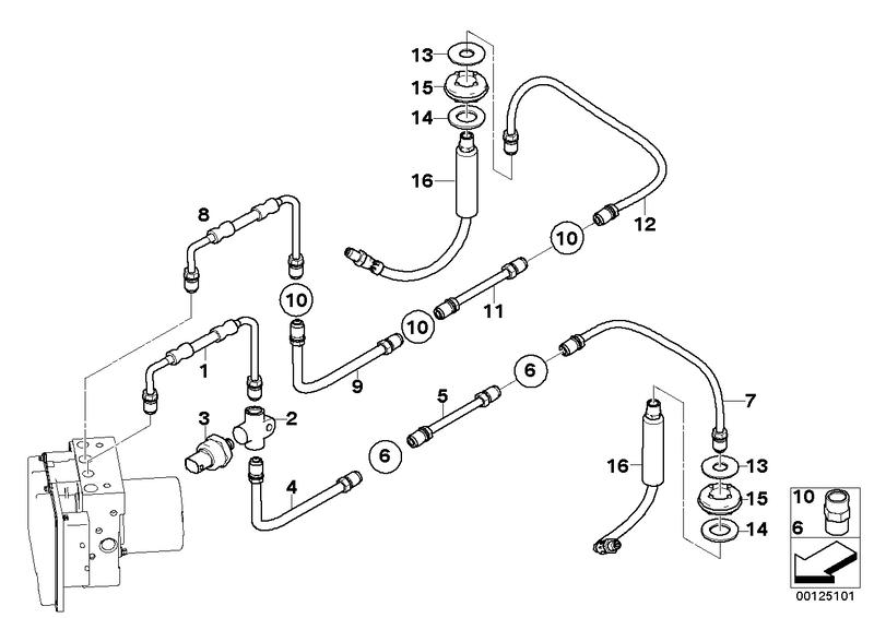 Remleiding achter (S541A)