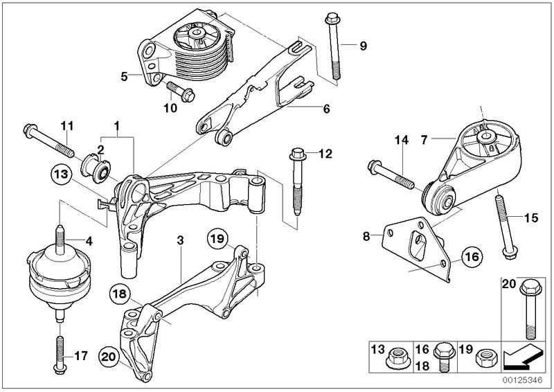 Motorophanging