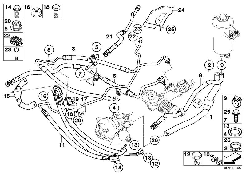 Hydrostuurinricht./olieleid./dynam.drive