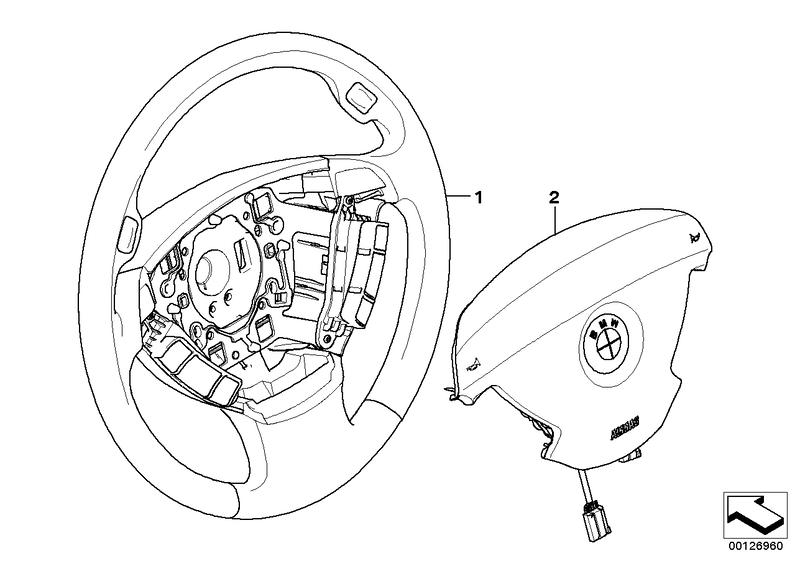 Sportstuurwiel airbag-smart / Multifunctie