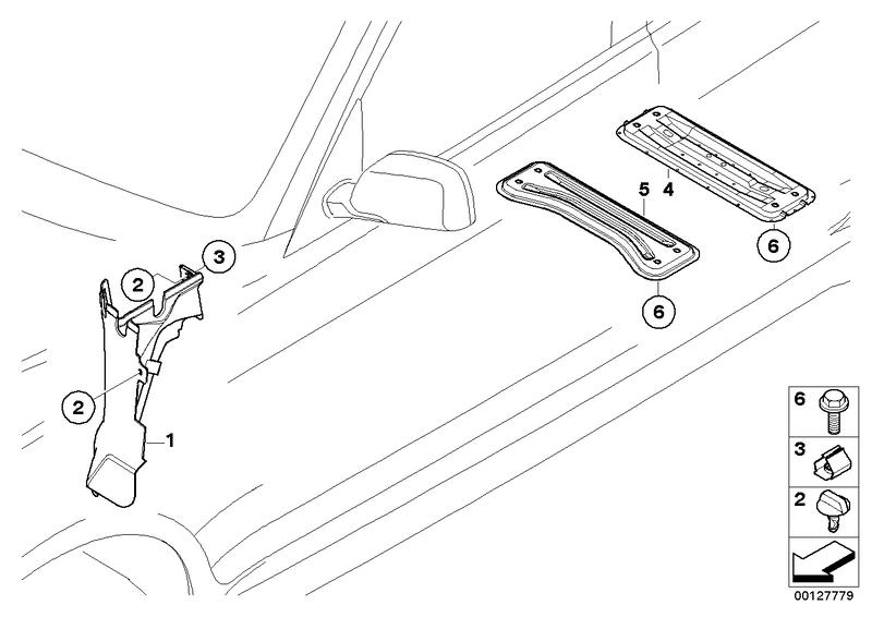 Diverse carrosseriedelen