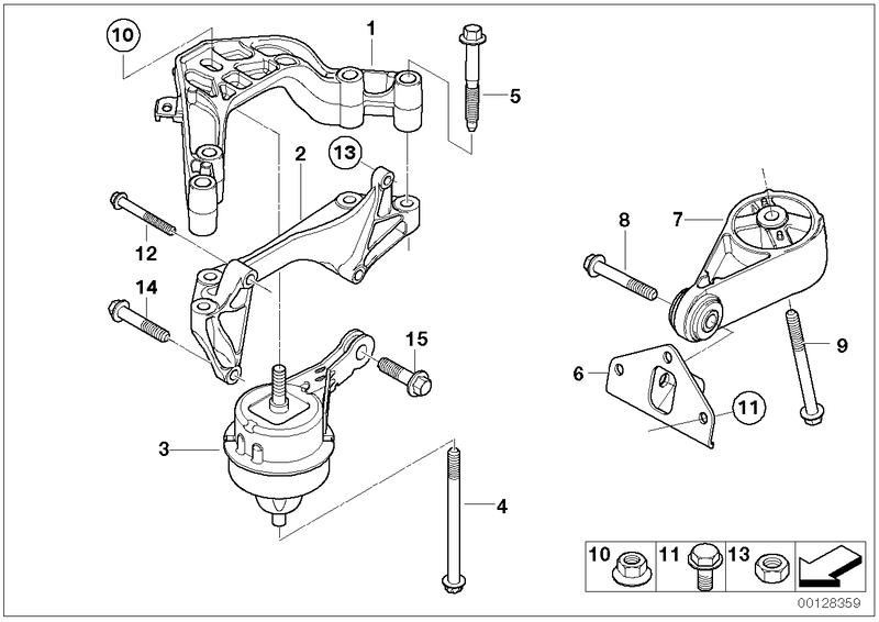 Motorophanging