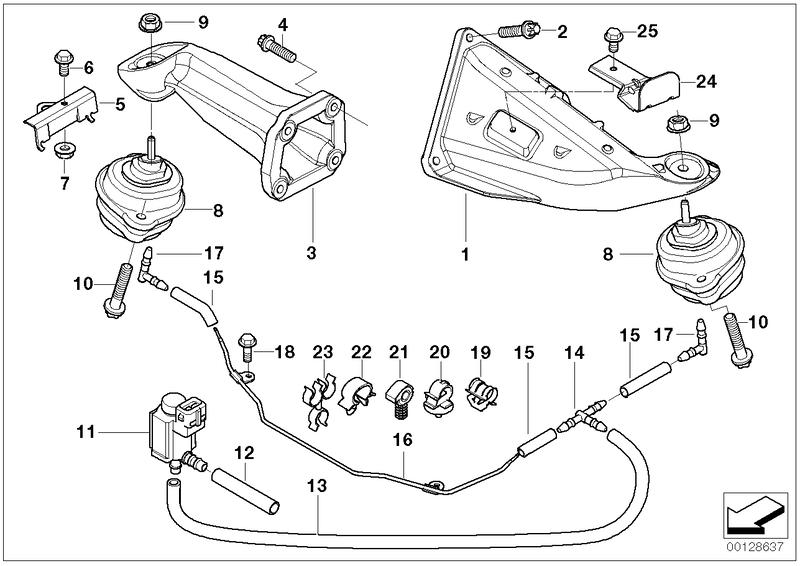 Motorophanging