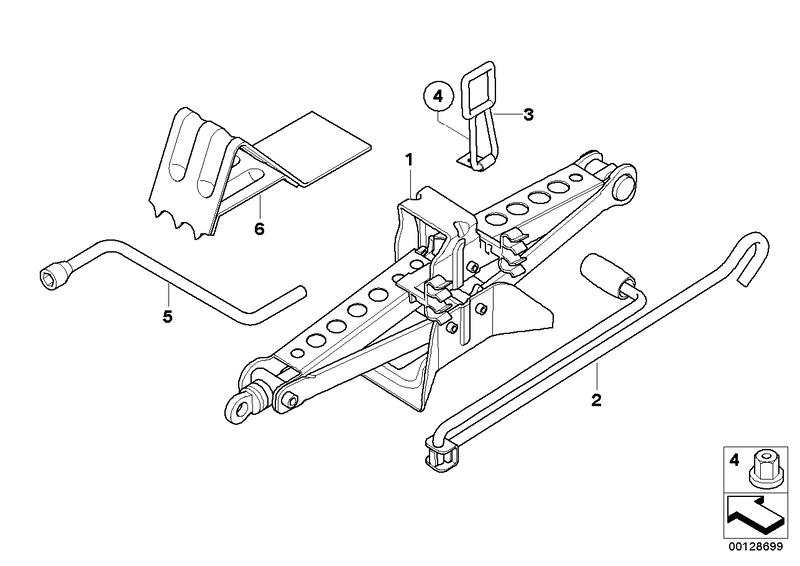 Boordgereedschap/Krik