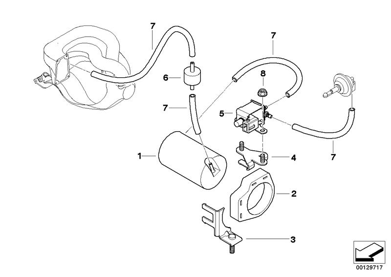 Onderdrukbesturing-motor