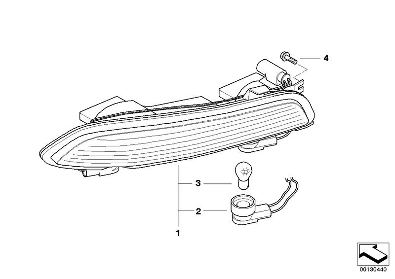 Achterlicht bumper