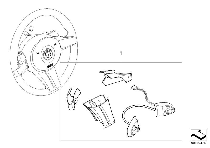 Extra set, multifunctioneel stuurwiel