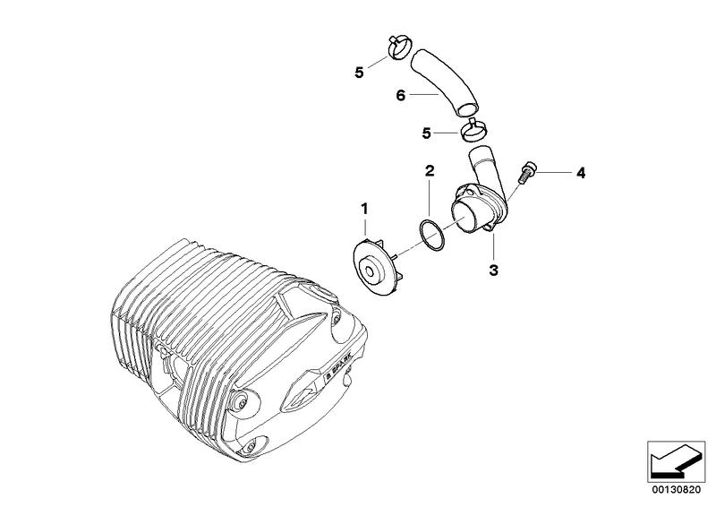 Motor ventilieren