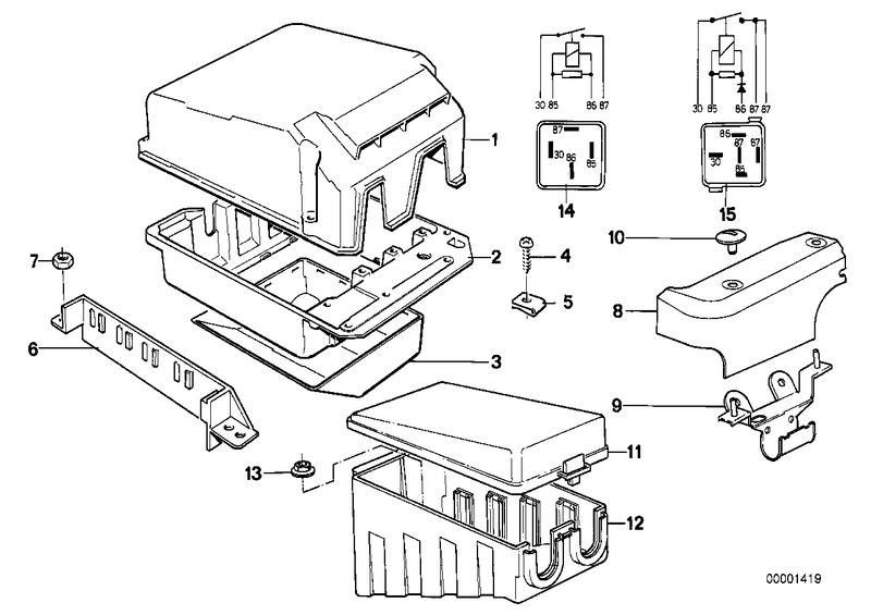 Relais motor / huis v. stuurtoestel