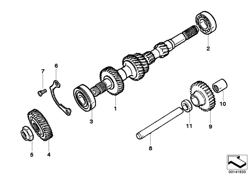 GS5-65BH Aandrijfas