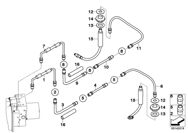 Remleiding achter (S541A)