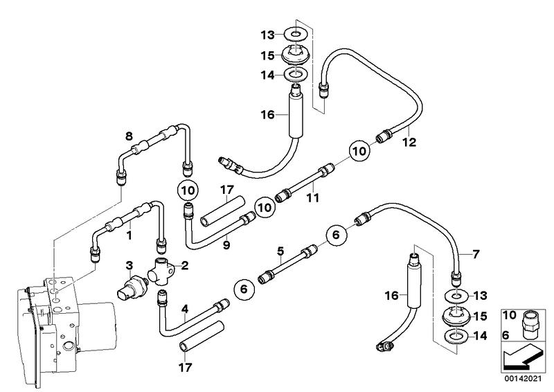 Remleiding achter (S541A)