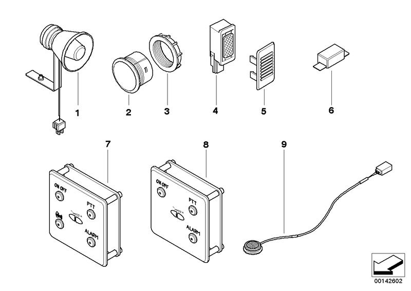 Intercom-systeem / Ruitenverwarming