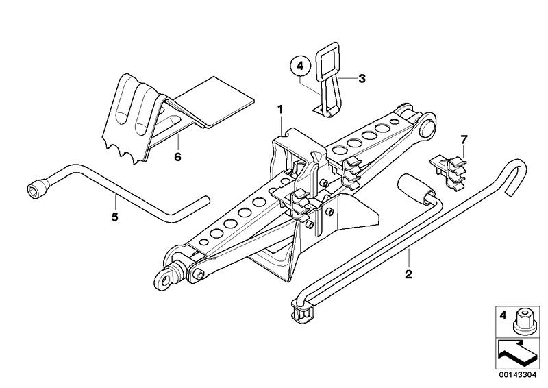 Boordgereedschap / Krik