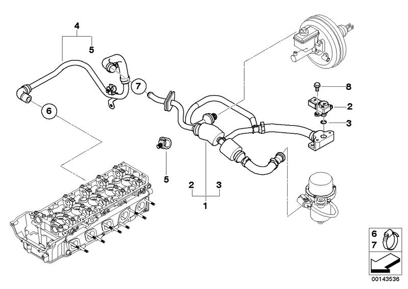 Onderdrukbesturing-motor