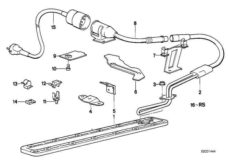 Cilinderblock verwarmer