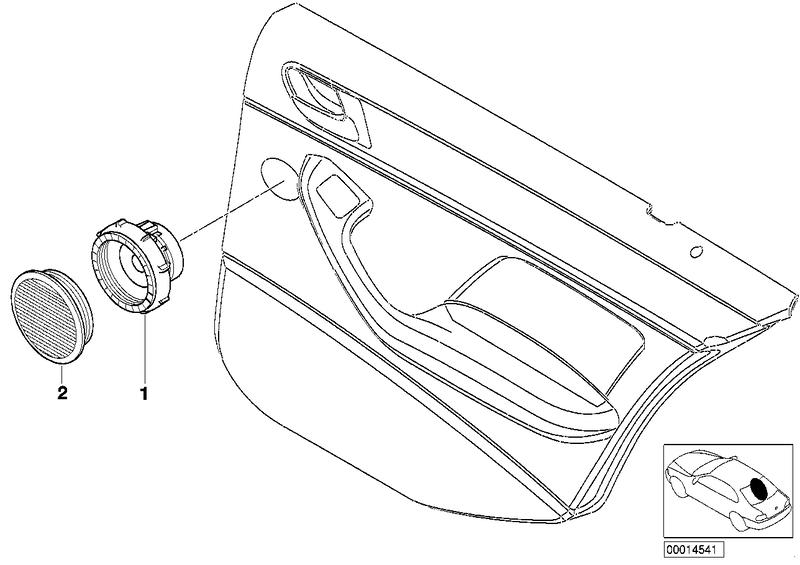 Onderd. deur a. hifi-syst. Harman Kardon