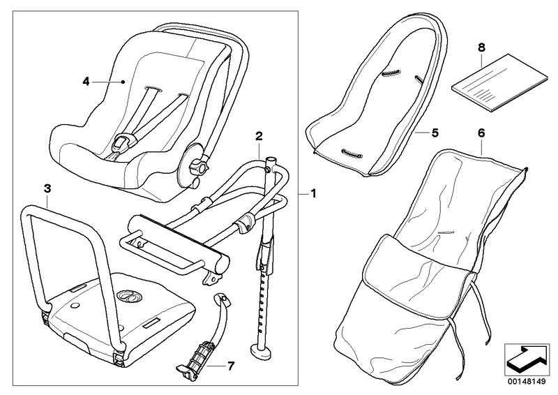 BMW Baby Seat 0+ Isofix