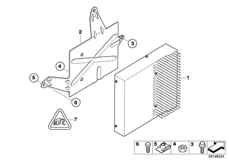 Versterker  /  Houder hifi-systeem