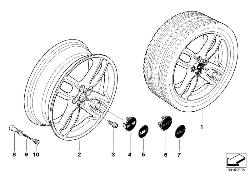 MINI LM wiel R107 GP