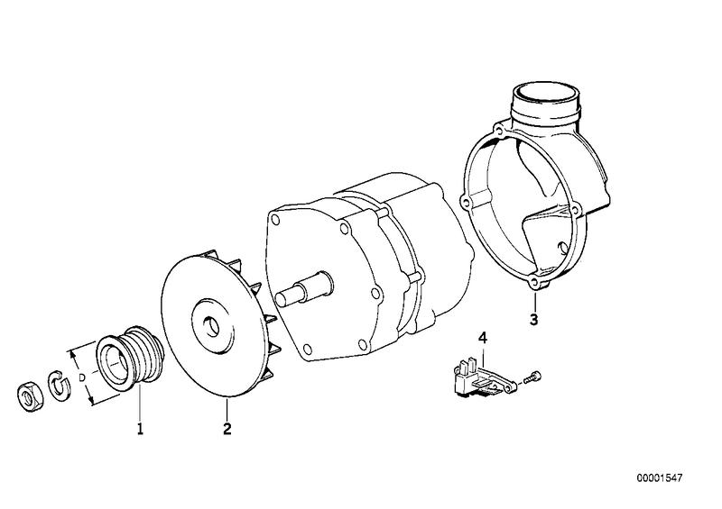 Dynamo onderdelen 140a