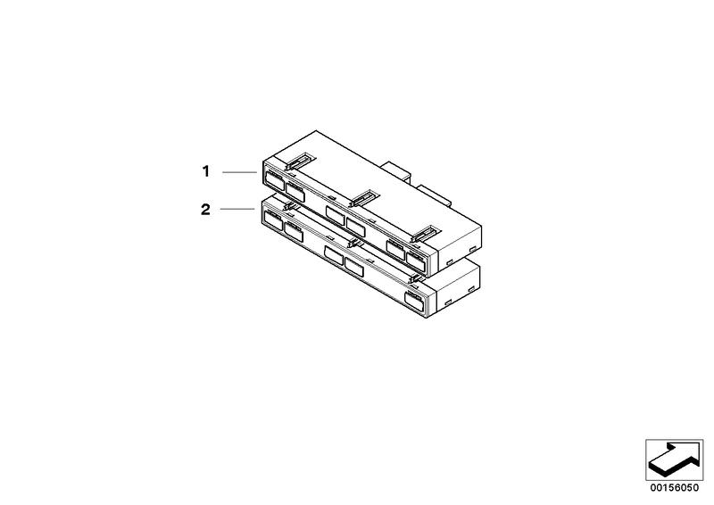 Schakelaareenheid middenconsole