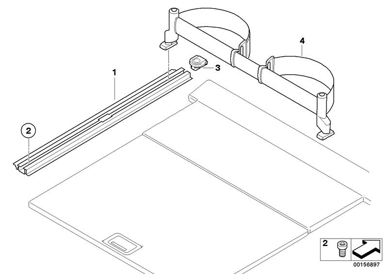 Accessoire sjorsy-rail systeem