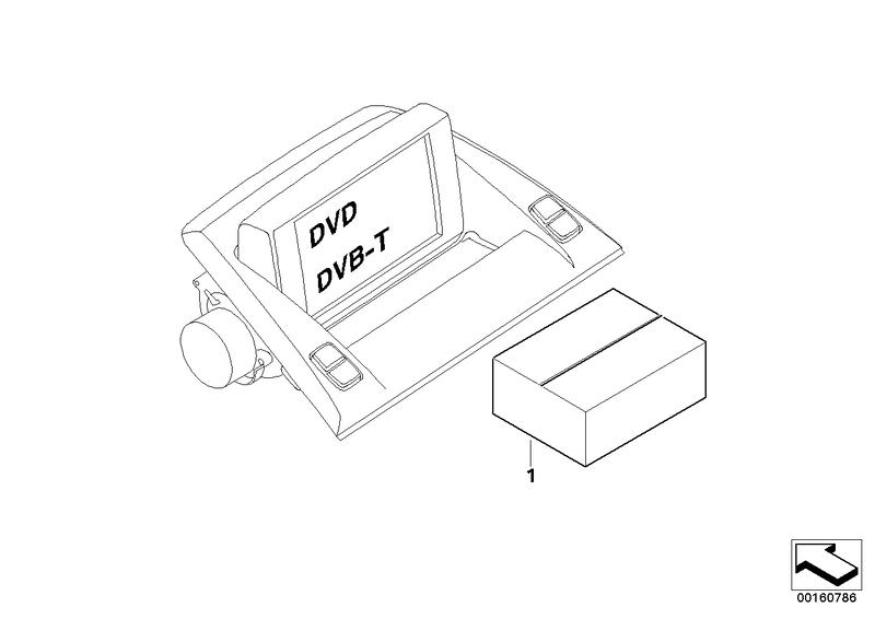 Onderdelen Accessory Control Menu ACM