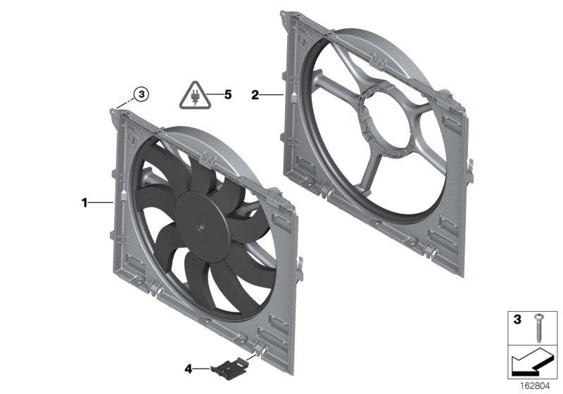 Ventilatoromlijsting, aanbouwdelen