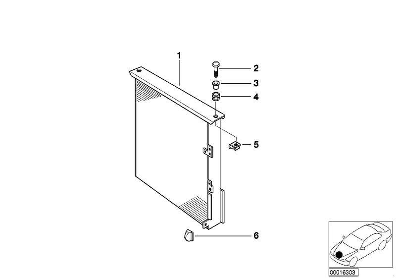 Aircondit.condensator en aanbouwdelen