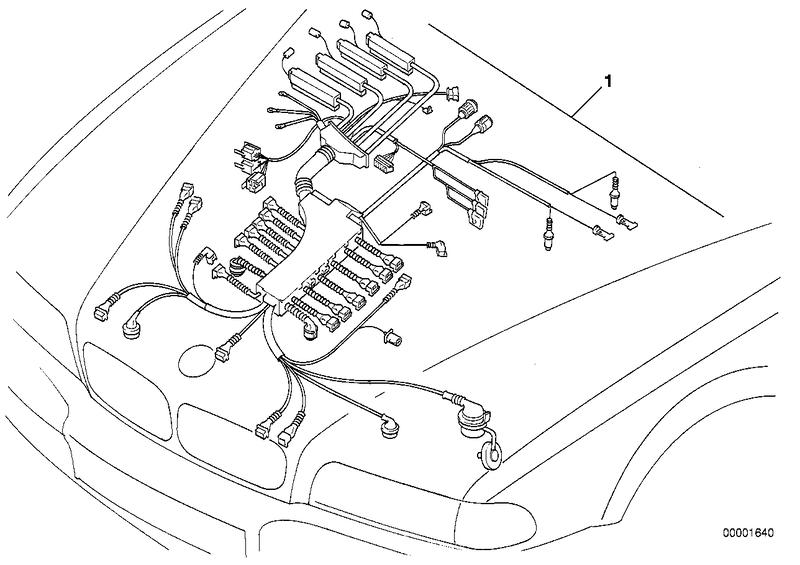 Kabelboom motor