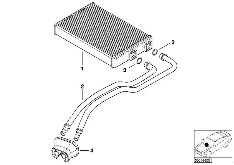 Radiator verwarming Behr