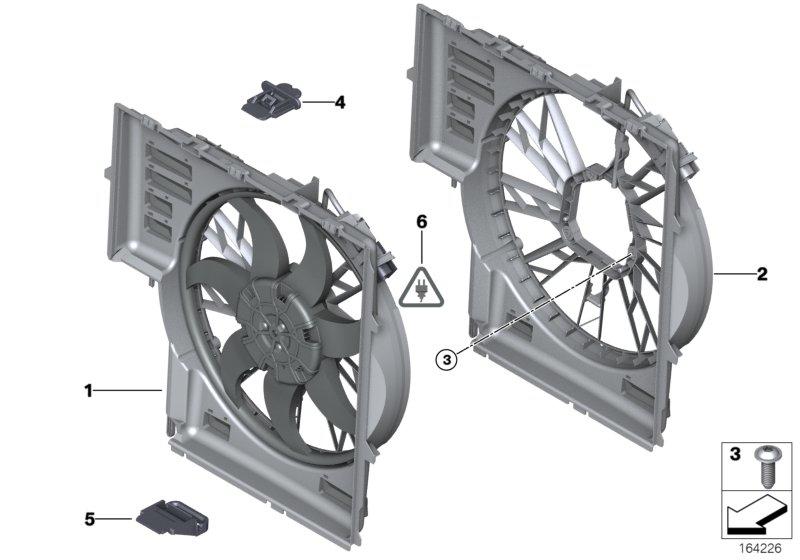 Ventilateurmantel / ventilateur